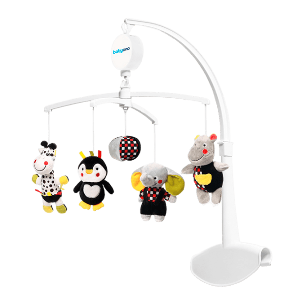 Карусель для кроватки BabyOno Dream Team 0636 Разноцветный 0+ photo 1