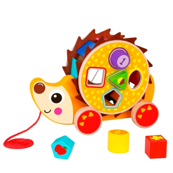 Игрушка каталка Tooky Toy Animals TKE011 Разноцветный 1+ photo 2