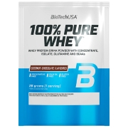 Протеин BioTechUSA 100% Pure Whey 28 г Шоколад , Кокос | порошок
