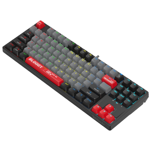 Tastatură Bloody S87 Black Gaming, Cu fir photo 3