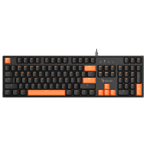 Tastatură Bloody S510 Energy Black Gaming, Cu fir photo 1