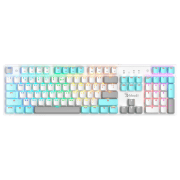 Tastatură A4Tech Bloody S510R White Gaming, Cu fir