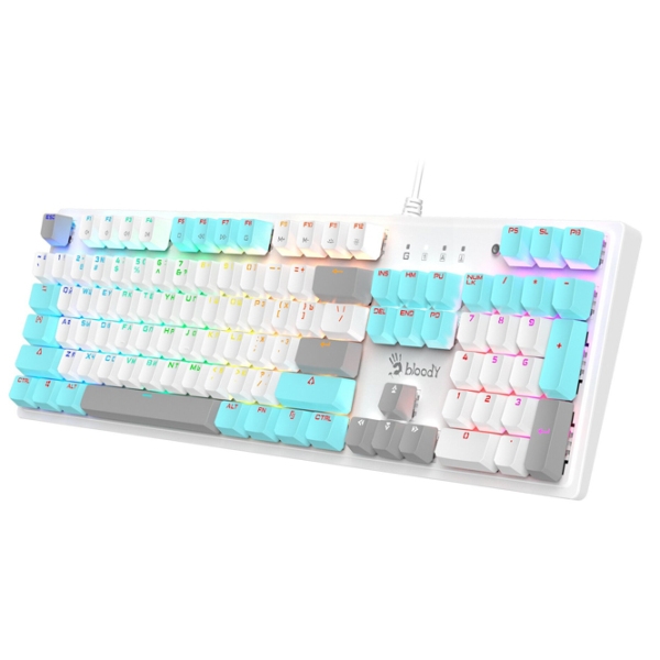 Клавиатура A4Tech Bloody S510R Белый Игровой, Проводная photo 4