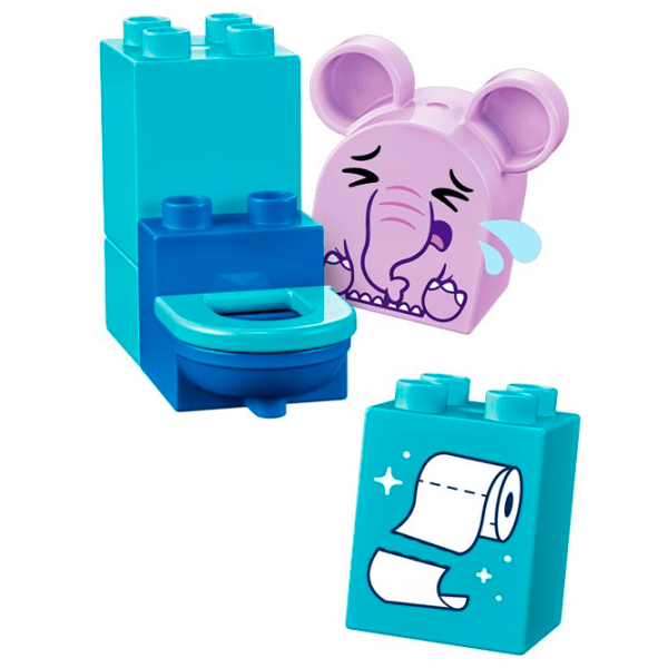Constructor LEGO Daily Routines Bath Time Multicolor Numărul de piese 15, 1.5+ photo 3
