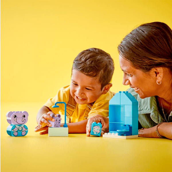 Constructor LEGO Daily Routines Bath Time Multicolor Numărul de piese 15, 1.5+ photo 9