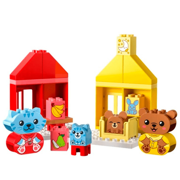 Constructor LEGO Daily Routines: Eating & Bedtime Multicolor Numărul de piese 28, 1.5+ photo 2