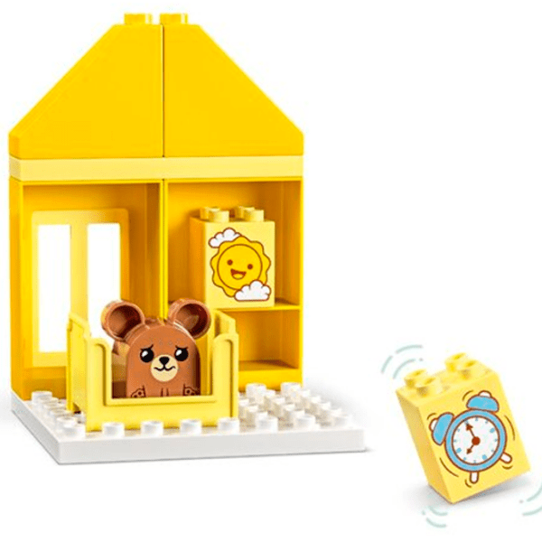 Constructor LEGO Daily Routines: Eating & Bedtime Multicolor Numărul de piese 28, 1.5+ photo 3