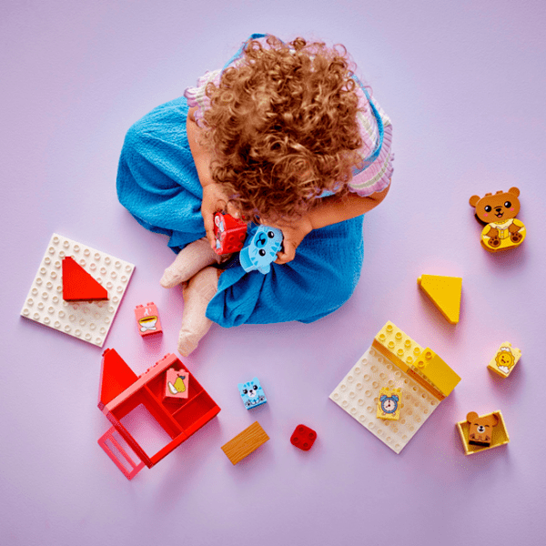 Constructor LEGO Daily Routines: Eating & Bedtime Multicolor Numărul de piese 28, 1.5+ photo 8
