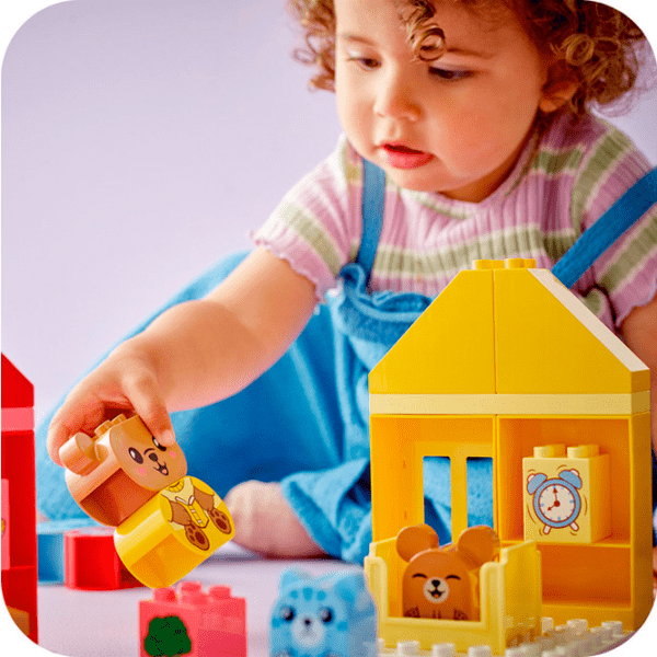 Constructor LEGO Daily Routines: Eating & Bedtime Multicolor Numărul de piese 28, 1.5+ photo 10