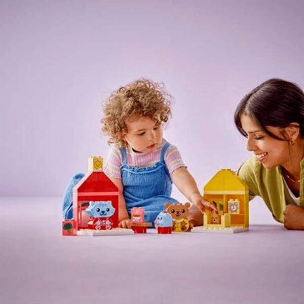 Constructor LEGO Daily Routines: Eating & Bedtime Multicolor Numărul de piese 28, 1.5+ photo 11