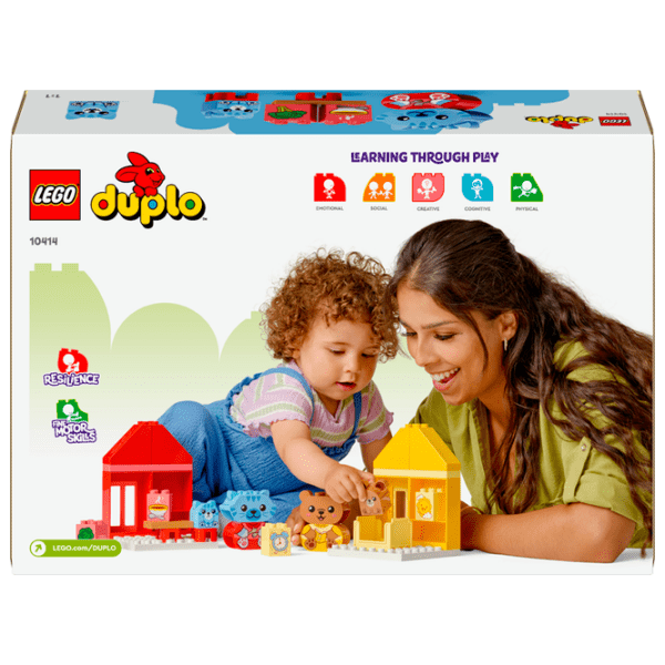 Constructor LEGO Daily Routines: Eating & Bedtime Multicolor Numărul de piese 28, 1.5+ photo 12