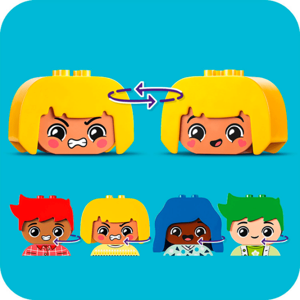 Constructor LEGO Big Feelings & Emotions Multicolor Numărul de piese 23, 1.5+ photo 6