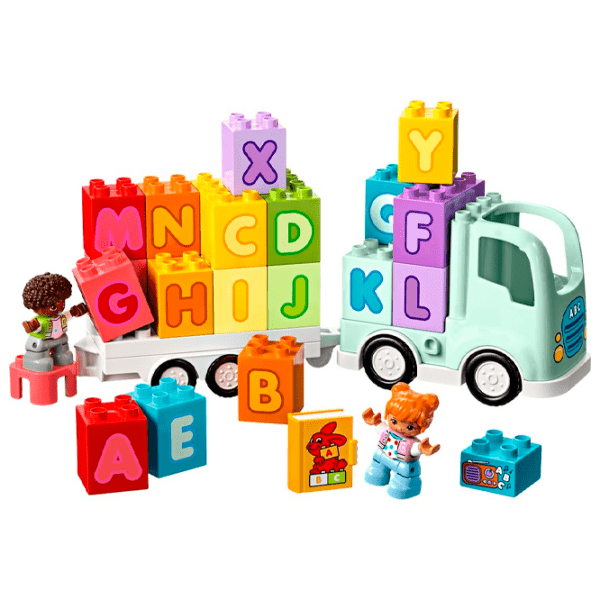 Constructor LEGO Alphabet Truck Multicolor Numărul de piese 36, 2+ photo 2