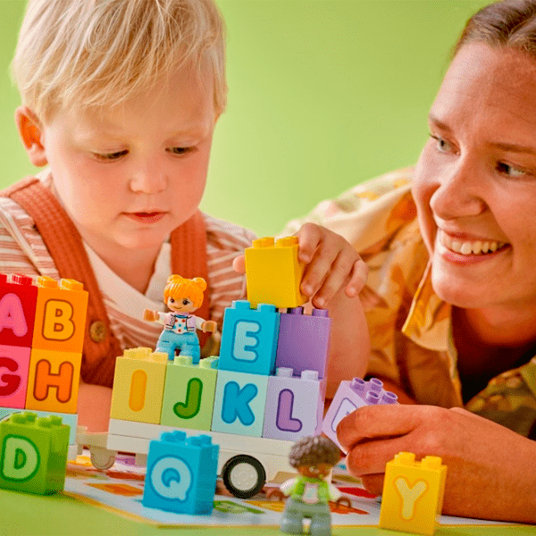 Constructor LEGO Alphabet Truck Multicolor Numărul de piese 36, 2+ photo 8