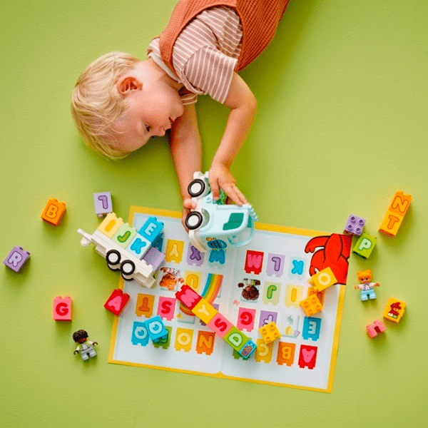 Constructor LEGO Alphabet Truck Multicolor Numărul de piese 36, 2+ photo 9