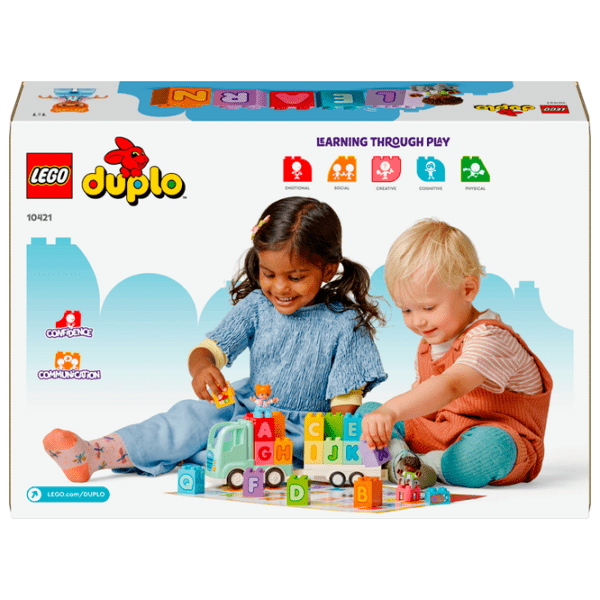 Constructor LEGO Alphabet Truck Multicolor Numărul de piese 36, 2+ photo 11