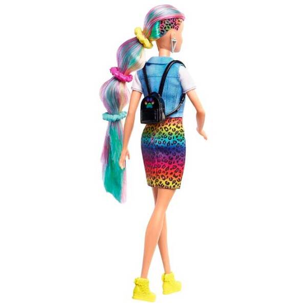 Păpușă Barbie Rainbow Leopard model GRN81 3+ photo 2