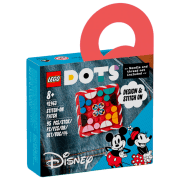 Constructor LEGO Mickey Mouse & Minnie Mouse Stitch-on Patch Multicolor Numărul de piese 95, 8+