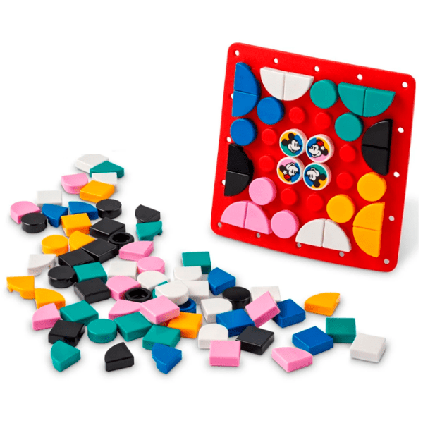 Constructor LEGO Mickey Mouse & Minnie Mouse Stitch-on Patch Multicolor Numărul de piese 95, 8+ photo 2