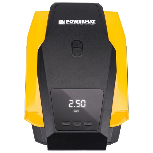 Compresor auto Powermat PM-KB-120M Yellow 35 l/ min/ 10 bar photo 2