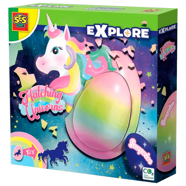 Креативный набор SES Explore Hatching unicorns 25089S Разноцветный Для девочек, 5+ photo 1