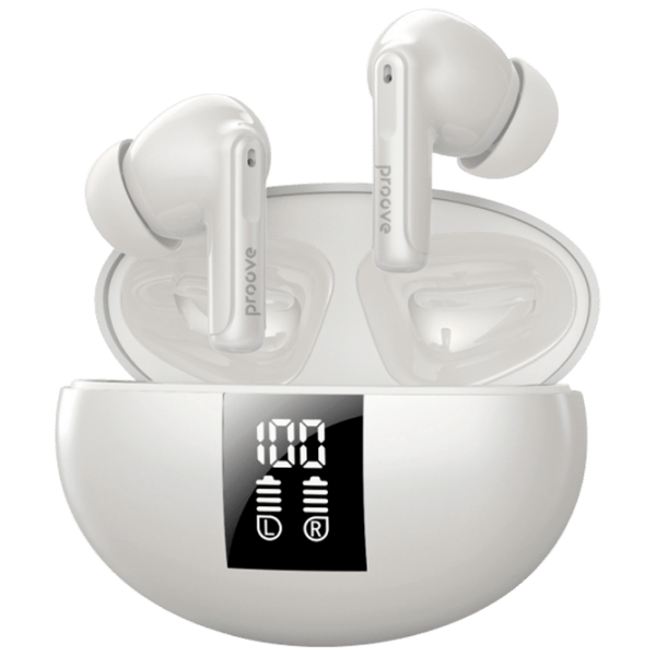Căști Proove Thunder Buds SE with ANC White Fără fir / Personal / In ear photo 1