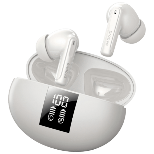 Căști Proove Thunder Buds SE with ANC White Fără fir / Personal / In ear photo 2