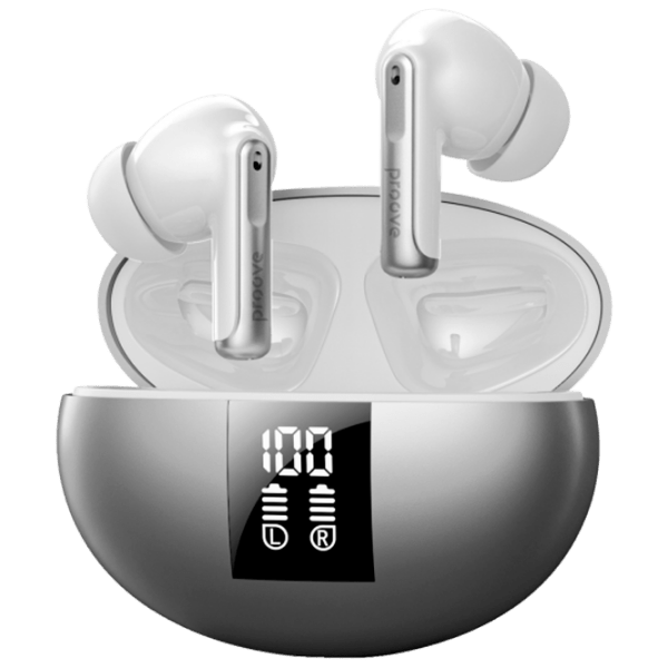 Căști Proove Thunder Buds SE with ANC Silver Fără fir / Personal / In ear photo 1