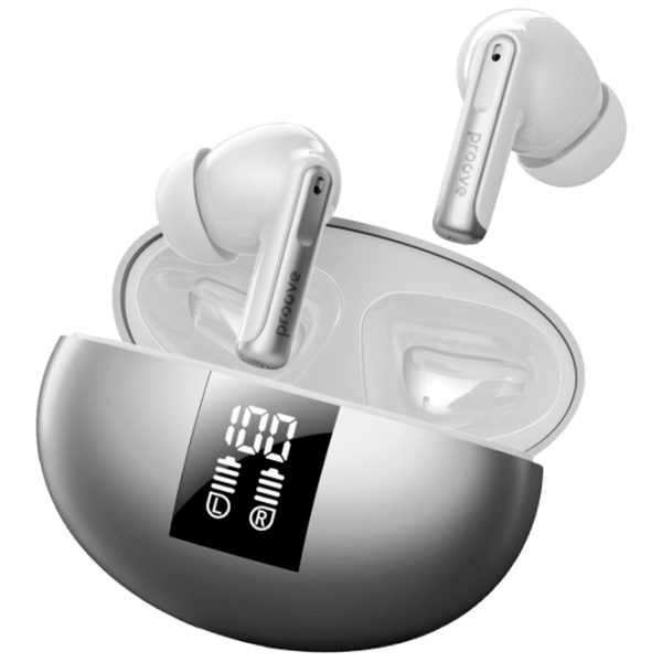 Căști Proove Thunder Buds SE with ANC Silver Fără fir / Personal / In ear photo 2