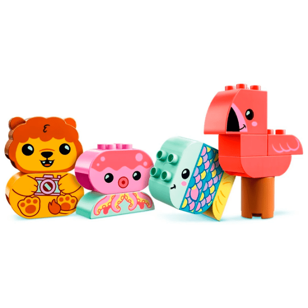 Constructor LEGO Bath Time Fun: Floating Animal Island Multicolor Numărul de piese 20, 1.5+ photo 3