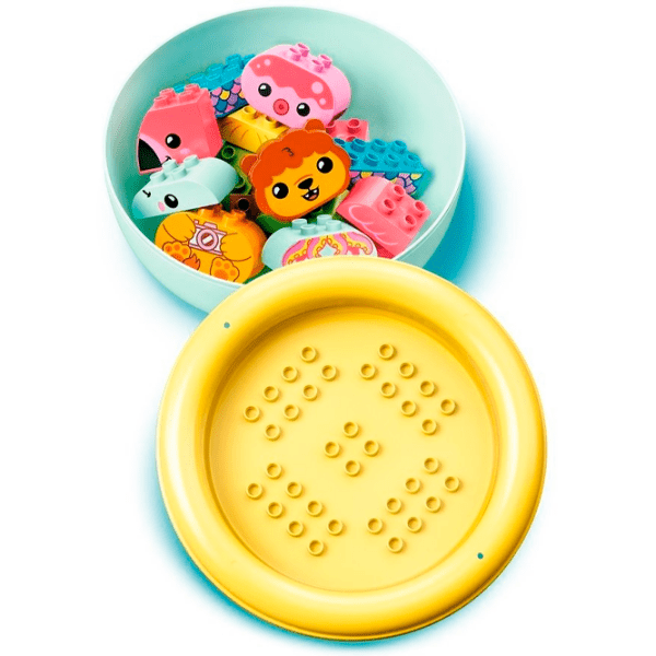 Constructor LEGO Bath Time Fun: Floating Animal Island Multicolor Numărul de piese 20, 1.5+ photo 4
