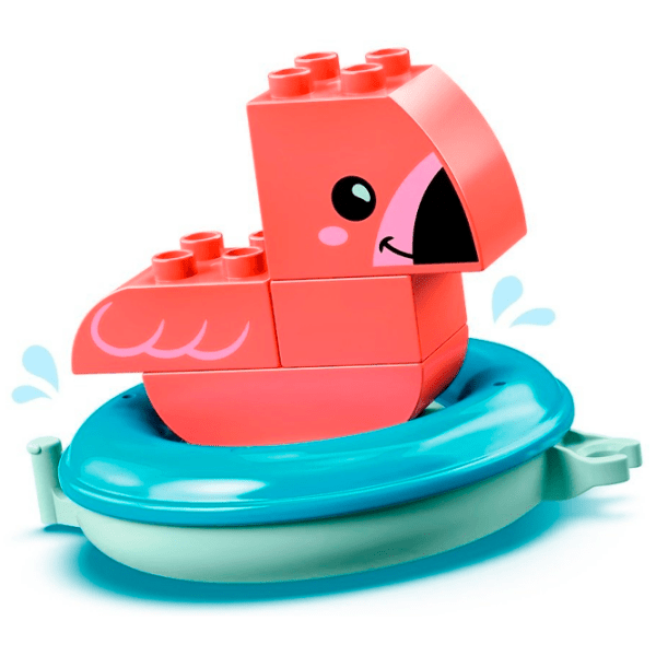 Constructor LEGO Bath Time Fun: Floating Animal Island Multicolor Numărul de piese 20, 1.5+ photo 5
