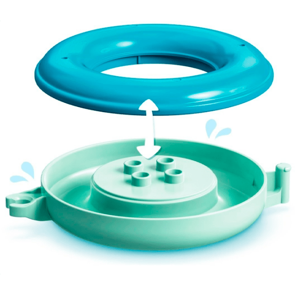 Constructor LEGO Bath Time Fun: Floating Animal Island Multicolor Numărul de piese 20, 1.5+ photo 6