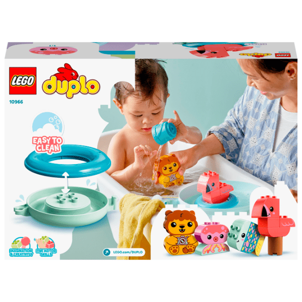 Constructor LEGO Bath Time Fun: Floating Animal Island Multicolor Numărul de piese 20, 1.5+ photo 11