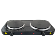 Plită de masă Esperanza EKH014K Black Electrică, Oțel emailat