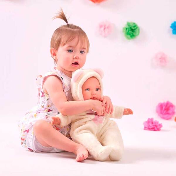 Кукла Llorens Julia Osito Rosa малыш 14208 3+ photo 4
