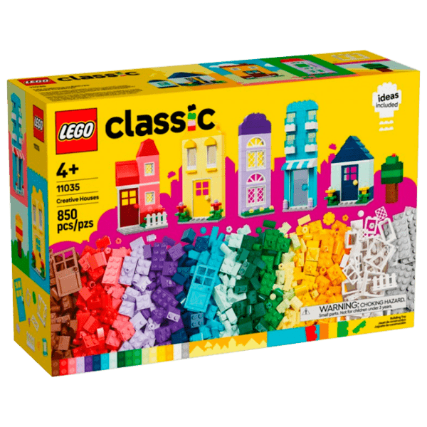 Constructor LEGO Creative Houses Multicolor Numărul de piese 850, 4+ photo 1