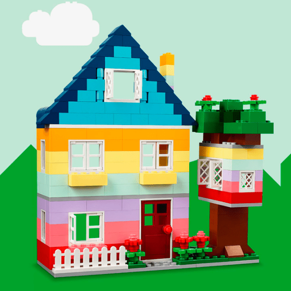 Constructor LEGO Creative Houses Multicolor Numărul de piese 850, 4+ photo 9