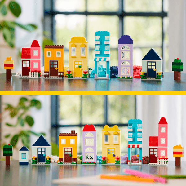 Constructor LEGO Creative Houses Multicolor Numărul de piese 850, 4+ photo 11