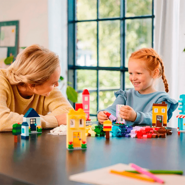 Constructor LEGO Creative Houses Multicolor Numărul de piese 850, 4+ photo 12