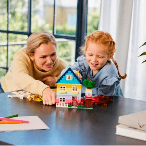 Constructor LEGO Creative Houses Multicolor Numărul de piese 850, 4+ photo 13