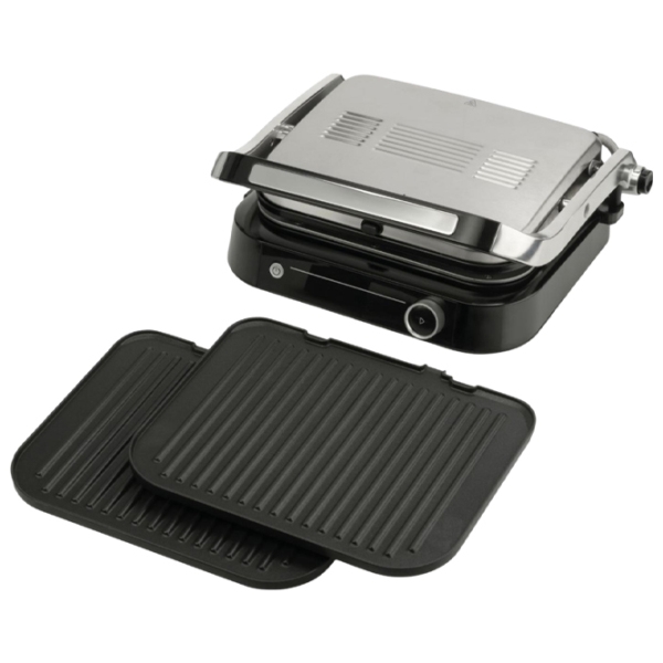 Grill electric Gorenje GCG2100S Inox 2100 W, Contact, Barbecue, 100 °С photo 4