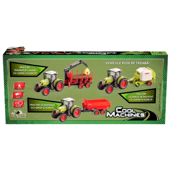Tрактор Noriel Cool Machines INT1387 Зелёный  photo 5