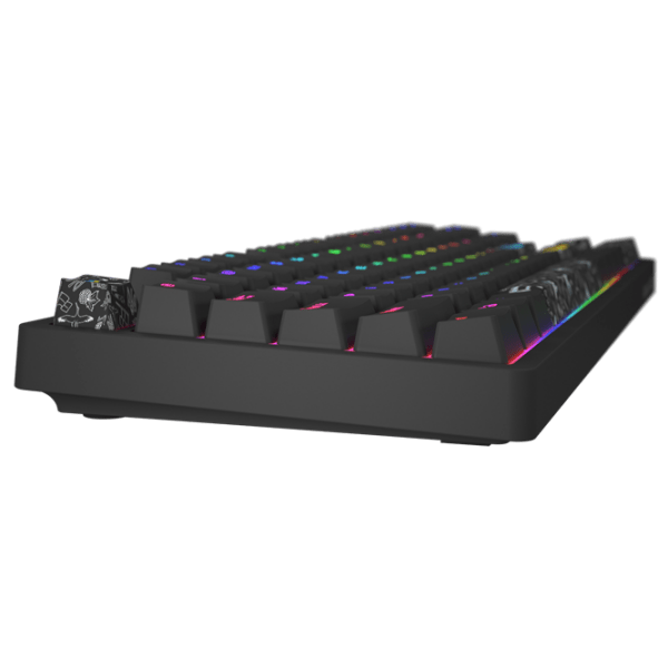 Tastatură Hator Rockfall 2 Mecha TKL Authentic Edition Black Gaming, Cu fir photo 4