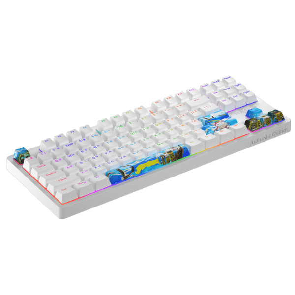 Клавиатура Hator Rockfall 2 Mecha TKL Authentic Edition Белый Игровой, Проводная photo 3