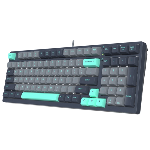 Tastatură A4Tech FS300 Gray Gaming, Cu fir photo 3