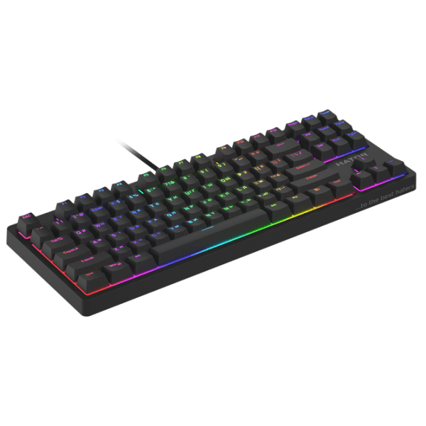 Tastatură Hator Rockfall 2 Mecha TKL Black Gaming, Cu fir photo 3
