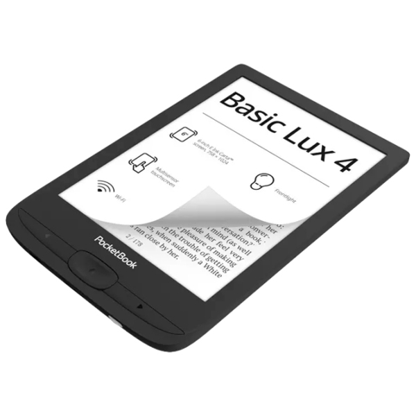 Carte electronică Pocketbook 618 Basic Lux 4 8 GB Black  photo 3