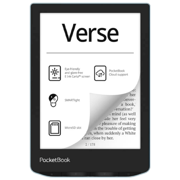 Электронная книга Pocketbook 629 Verse 8 ГБ Синий  photo 1