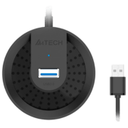 Адаптер Hub A4Tech HUB-30 Черный USB Type-A